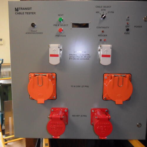 NJT Rail Jumper cable Tester